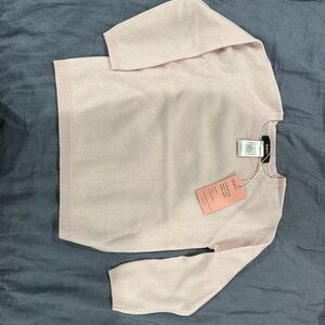 Brand New with tags 5T Quince pink cashmere sweater